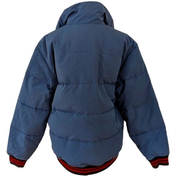Tommy Hilfiger Men's M Colbalt Blue Primaloft Puffer Jacket Zip Up Waterproof - Picture 3 of 10